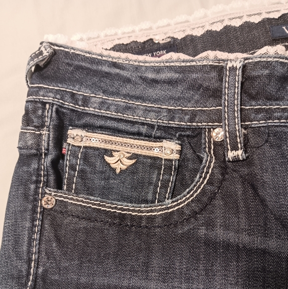 Custom Y2K Vigoss fur shorts - Picture 5 of 7